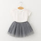 Kitty Top Schmetterling Tutu Outfit