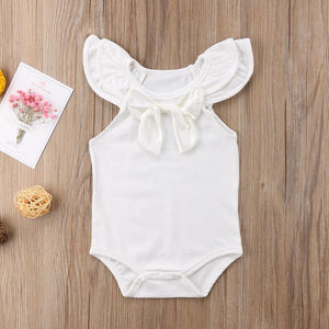 Cotton Bow Onesie (mehrere Farben)